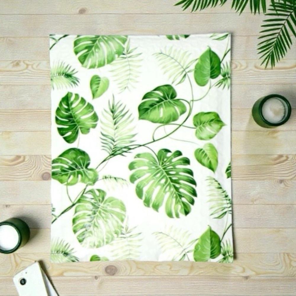 Monstera 6.5" x 10" Bubble Mailers Pack of 10